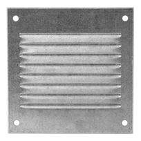 Ventiliacinės grotelės EUROPLAST MR1010Zn, 100 x 100 mm, metalinės, cinkas