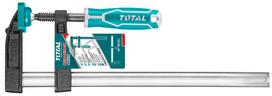 Staliaus spaustuvas TOTAL, F-formos, max 550 kg, 140x1000 mm THT1321401