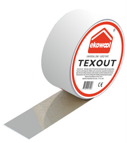 Vidinė langų sandarinimo juosta EKOWOOL Texin, 100mm x 20m