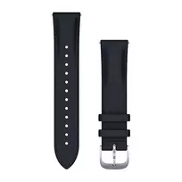 Garmin greitai atsegama 20mm laivyno mėlynos spalvos ir itališkos odos apyrankė