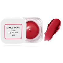 Make Soul Artist Lip & Cheek daugiafunkcė priemonė lūpoms ir skruostams - 05 Hip Plum Pink
