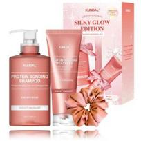 Kundal Protein Bonding Violet Muguet rinkinys plaukams (500 ml. šampūnas + 250 ml. plaukų priežiūros priemonė + aksesuaras) - Rinkinys