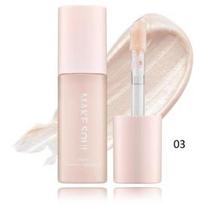 Make Soul Liquid Essence Highlighter skysta švytėjimo suteikianti priemonė veidui ir kūnui - 03 Gold