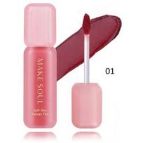 Make Soul Soft Airy Velvet Tint skysti matiniai lūpų dažai - 01 Soul Red
