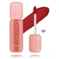 Make Soul Soft Airy Velvet Tint skysti matiniai lūpų dažai - 09 Red Mood