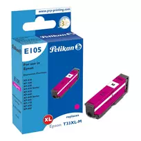 Pelikan E105 Suderinama Rašalo Kasetė Magenta High Yield (XL), skirta Epson XP-530/540/630/635/640/645/710/830/900 - 1 Vnt.