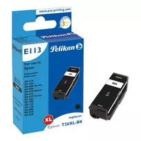 Pelikan E113 Suderinama Rašalo Kasetė Juoda High Yield (XL), skirta Epson Expression Premium XP serijai