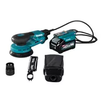 Makita BO003CGZ belaidis atsitiktinis orbitinis šlifuoklis 40V XGT (tik įrankis) 125mm