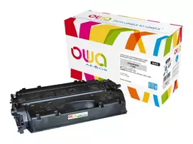 Armor OWA suderinamas kasečių toneris juodas High Yield (pakeičia HP 05X, CE505X)