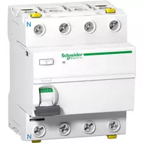 APC Schneider Electric A9Z21463 A tipo liekamosios srovės automatas RCCB 4P 63A 30mA 380-415V AC IP20