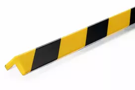 Durable C19 maitinimo laidas - juodas/geltonas - plokščias - 1 m - IEC C19 į C20