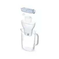 BRITA Marella XL vandens filtro ąsotis baltas 3,5L su 1x MAXTRA+ filtro kasetė