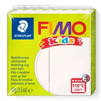 STAEDTLER FIMO Soft 8030-0 Balto polimerinio modeliavimo molis - Baltas - 57g - Kepamas orkaitėje - 1 blokas