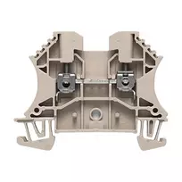 Weidmüller W-Series praėjimo gnybtų blokas 2.5 mm², 24 A, 800 V, smėlio spalvos, varžtinis sujungimas, tvirtinimas ant DIN bėgelio, 100 vnt.