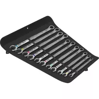 Wera 6007 Joker 11 Set Ratcheting Combination Wrench Set (11-Piece)