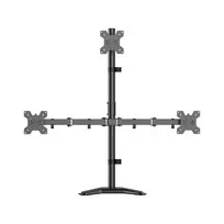LOGILINK Triple Monitor Mount 17-32 Inches, 10kg per Arm Max