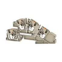 Weidmüller AITB 4 BB L-L gnybtų blokas, 4 mm², 400 V, 32 A, mėlynas, varžtinis sujungimas, DIN bėgelis