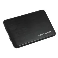 LC-Power LC-PRO-25BUB 2.5 inch USB 3.0 External Hard Drive Enclosure - Black