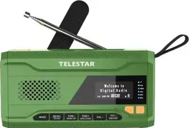 Telestar TOP NR 5 DAB+/FM Emergency Radio Green
