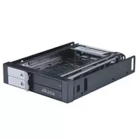 Akasa Lokstor M21 M.2 NVMe SSD korpusas USB 3.2 Gen 2 Type-C 10Gbps aliuminis juodas