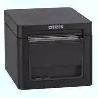 Citizen CT-E651 tiesioginio terminio spausdinimo kvitų spausdintuvas - 300 mm/s, 203 dpi, USB ir LAN, automatinis pjaustytuvas, juodas