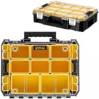 STANLEY PRO-STACK Organizer Duo-Pack (Juodas/Skaidrus, 2 vnt.)
