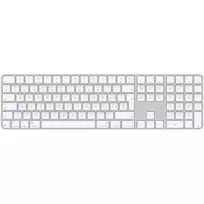 Apple Magic Keyboard su Touch ID ir skaitmenine klaviatūra - sidabrinė - JAV anglų