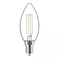 Avide LED Filament Candle Bulb 4.5W E14 Warm White 2700K