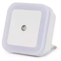 ENTAC Night Light 0.5W Square Cool White with Dusk Sensor