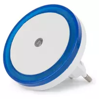 ENTAC Night Light 0.5W Circular Cool White Blue Twilight Sensor