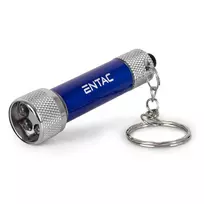 ENTAC 5 LED raktų pakabuko žibintuvėlis mėlynas
