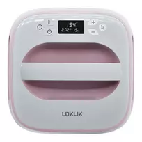 LOKLIK Easy Heat Press Pink - Mini Heat Press 350W 205°C