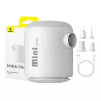 Baseus PocketGo Portable Air Compressor - White