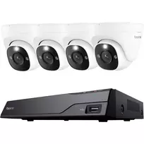 Reolink NVS8-12MD4 8 kanalų 12MP PoE NVR apsaugos kamerų sistema su 4 kameromis
