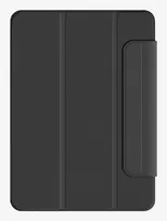 Pomologic BookCover, skirta Apple iPad Air 13 M2 (2024) / M3 (2025), juoda