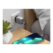 Satechi 20W USB-C PD sieninis įkroviklis, juoda/pilka