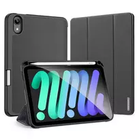 Dux Ducis Domo Sulankstomas Dėklas su Pieštuko Laikikliu iPad Mini 7/6, Juodas