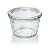 Weck stiklainiai su dangteliais, 370ml, 6 vnt.