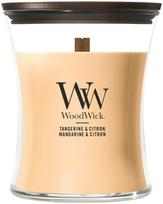 Žvakė, aromatinė WoodWick Tangerine & Citron, 50 - 65 h, 275 g, oranžinė sp.