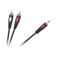 Kabelio lizdas 3,5 - 2rca 3,0 m