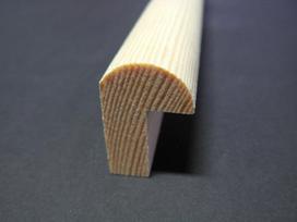  Išorinis kampas,  matmenys 20 x 32 x 1200 mm, pušis, A klasė