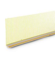  PVC profilis polistirolui EJOT PROFIL APP 06/01,  matmenys 6 x 2400 mm, tinkliuku, popalanginis, 88