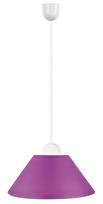 Pakabinamas šviestuvas RABALUX Plastic, E27, 1 x 60W, 230V 50Hz, IP20, purpurinės sp., 245 x 600 mm,