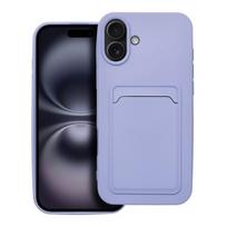 Card Case dėklas iPhone 16 Plus – violetinis