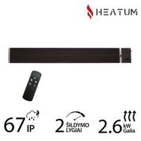 Infraraudonųjų spindulių šildytuvas Heatum H2600R Evolution