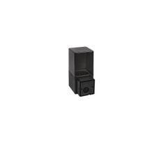 Lauko sieninis šviestuvas 1xE27/40W/230V IP44 juodas
