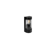 Lauko sieninis šviestuvas su judesio jutikliu 1xE27/15W/230V IP44 juodas