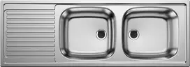 Virtuvinė plautuvė Blanco TOP EZS 12 x 4-2 500374