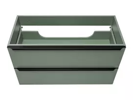 Pakabinama spintelė po praustuvu Comad Sombra Green, žalia