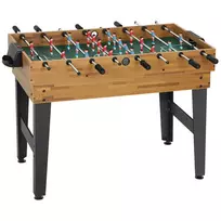 SPORTNOW 13 viename žaidimų stalas, stalo futbolas, šachmatai, biliardas, stalo tenisas ir kt., MDF, plastikas, riešutas